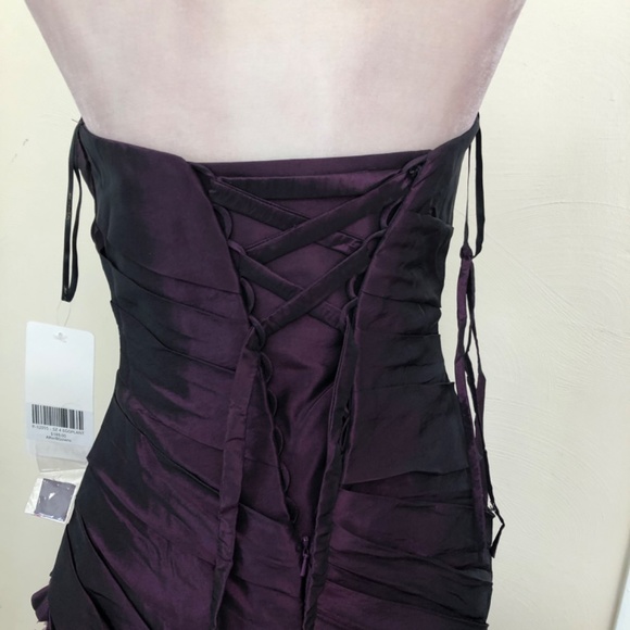 Eggplant Vertical Ruffles - Picture 6 of 14